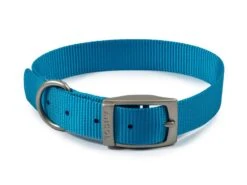 Ancol Nylon Dog Collar Blue (Size 3 (28-36cm)