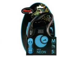 Flexi Neon Reflective Dog Lead 5M (Blue) Med 11 Flexi Neon Reflective Dog Lead 5M (Blue) Med -Pet Care Supplies Store blue flexi neon 5m dog lead