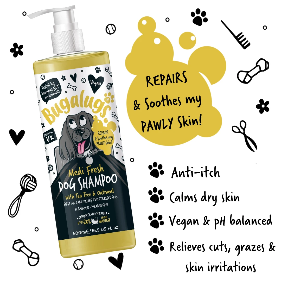 Bugalugs Medi Fresh Dog Shampoo 5 Bugalugs Medi Fresh Dog Shampoo - Image 3