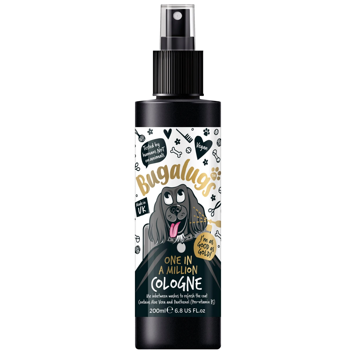 Bugalugs One In A Million Dog Cologne 200ml 3 Bugalugs One In A Million Dog Cologne 200ml