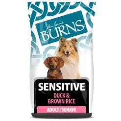 Burns Sensitive Dog Food, Adult And Senior - Duck And Rice Dog Food