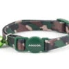 Camoflage Cat Collar Green (Size 3)