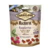 Carnilove Mackeral With Raspberries 200g -Pet Care Supplies Store carnilove crunchy dog treats mackerel raspberries 1