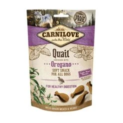 Carnilove Quail & Oregano Dog Snack 200g