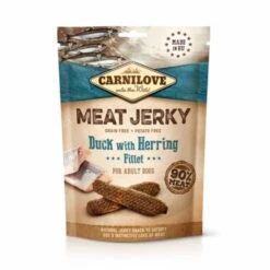 Carnilove Meat Jerky Duck With Herring Fillet 100g