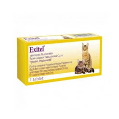 Exitel Plus Flavoured Cat Worming Tablets