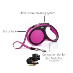 Flexi Neon Reflective Dog Lead 5M (Pink) Small -Pet Care Supplies Store flexi lead details 1 8e0affc9 26fb 41d6 aef2 cb49762523a2