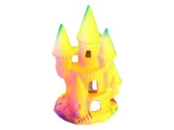 Classic Fluorescent Castle Aquarium Ornament