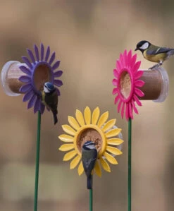 Flutter Butter Flower Bed Bird Feeder For Flutter Butter Pods