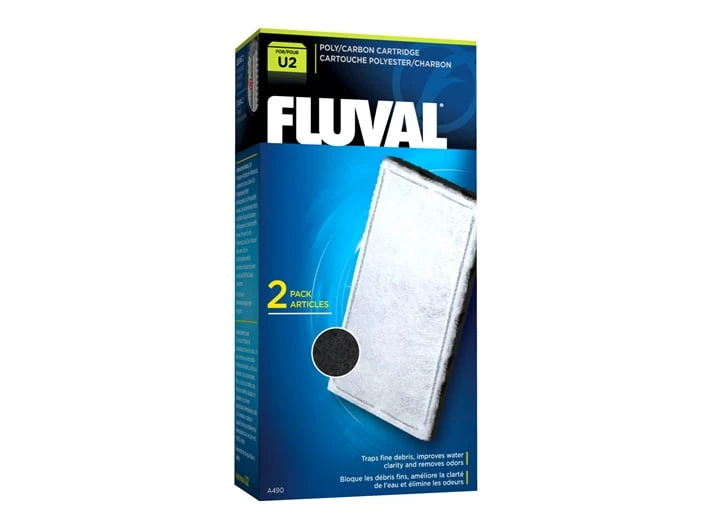Fluval U2 Poly/Carbon Cartridge 3 Fluval U2 Poly/Carbon Cartridge