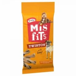 Misfits Twistos Beef Dog Treats