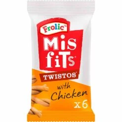 Misfits Twistos Chicken Dog Treats X6