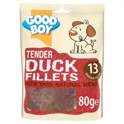 Good Boy Tender Duck Fillets 80g