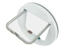 Cat Mate Glass Fitting 4-Way Cat Flap