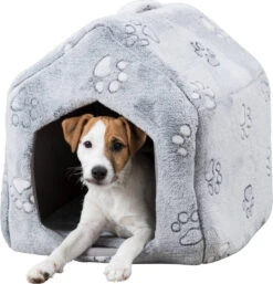 Trixie Nando Pet Cave For Cats & Dogs 40 X 45 X 40 Cm – Light Grey