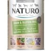 Naturo Dog Grain & Gluten Free Turkey In A Herb Gravy 390g -Pet Care Supplies Store naturo gf turkey can 390g