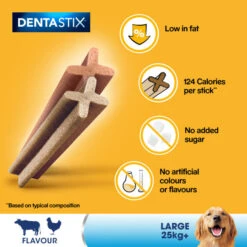 PEDIGREE DentaStix Daily Dental Chews Large Dog 42 Sticks -Pet Care Supplies Store nlrby5z5oemgjzimknpt