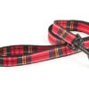 Ancol 40" Tartan Nylon Lead Red -Pet Care Supplies Store nylon tartan dog collar