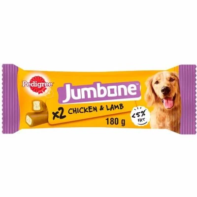 Pedigree Jumbone Medium Dog Treat With Chicken & Lamb, 2 Treats 4 Pedigree Jumbone Medium Dog Treat With Chicken & Lamb, 2 Treats - Image 2