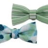 Soho Pet Bow Tie Stripe/Leaf - 100% Recycled Fabric 2 Soho Pet Bow Tie Stripe/Leaf - 100% Recycled Fabric -Pet Care Supplies Store pet bow tie petworld.ie