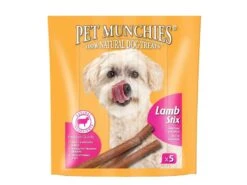 Pet Munchies Lamb Stix For Dogs X5