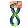 Nerf Braided Infinity Twisted Tug 12" 1 Nerf Braided Infinity Twisted Tug 12" -Pet Care Supplies Store petworld