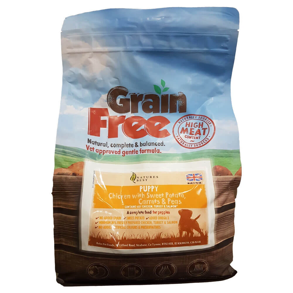 Grain Free Puppy Dog Food - Chicken With Sweet Potato 3 Grain Free Puppy Dog Food - Chicken With Sweet Potato