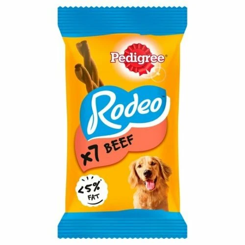 Pedigree Rodeo Beef Chewy Twists 7pk 3 Pedigree Rodeo Beef Chewy Twists 7pk