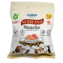 Serrano Salmon & Tuna Snacks 100g