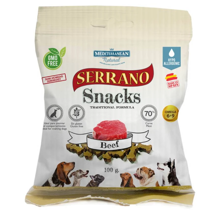 Serrano Beef Snacks 100g 3 Serrano Beef Snacks 100g