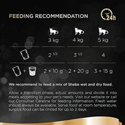 Sheba Fine Flakes Fish In Jelly Wet Cat Food 40x85g -Pet Care Supplies Store sheba cat food feeding recommendation