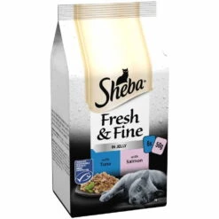 Sheba Fish Selection In Jelly Wet Cat Food 6x50g