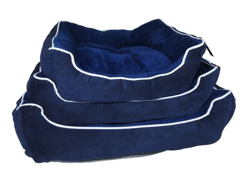 Slumber Corduroy Dog Bed – Blue 4 Slumber Corduroy Dog Bed – Blue - Image 2
