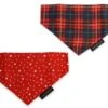 Soho Pet Bandana 2 Pack Tartan/Stars - 100% Recycled Fabric 2 Soho Pet Bandana 2 Pack Tartan/Stars - 100% Recycled Fabric -Pet Care Supplies Store soho bandana tartan stripe Petworld.ie