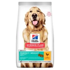 Hill's Science Plan Hills Science Plan Perfect Weight Large Breed With Chicken 12kg