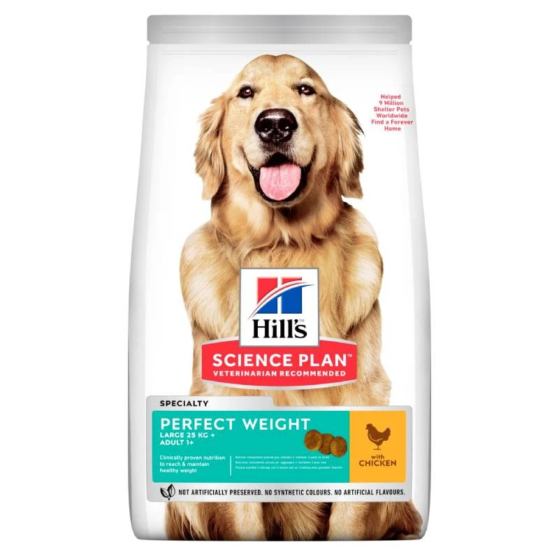 Hill's Science Plan Hills Science Plan Perfect Weight Large Breed With Chicken 12kg 3 Hill's Science Plan Hills Science Plan Perfect Weight Large Breed With Chicken 12kg