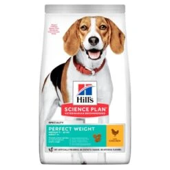 Hill's Science Plan Hills Science Plan Perfect Weight Medium Adult With Chicken 12kg