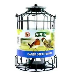 Supa Caged Wild Bird Seed Feeder