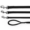 Trixie Premium Dog Lead 1.00m X 20mm Black -Pet Care Supplies Store trixie premium black dog lead petworld ireland