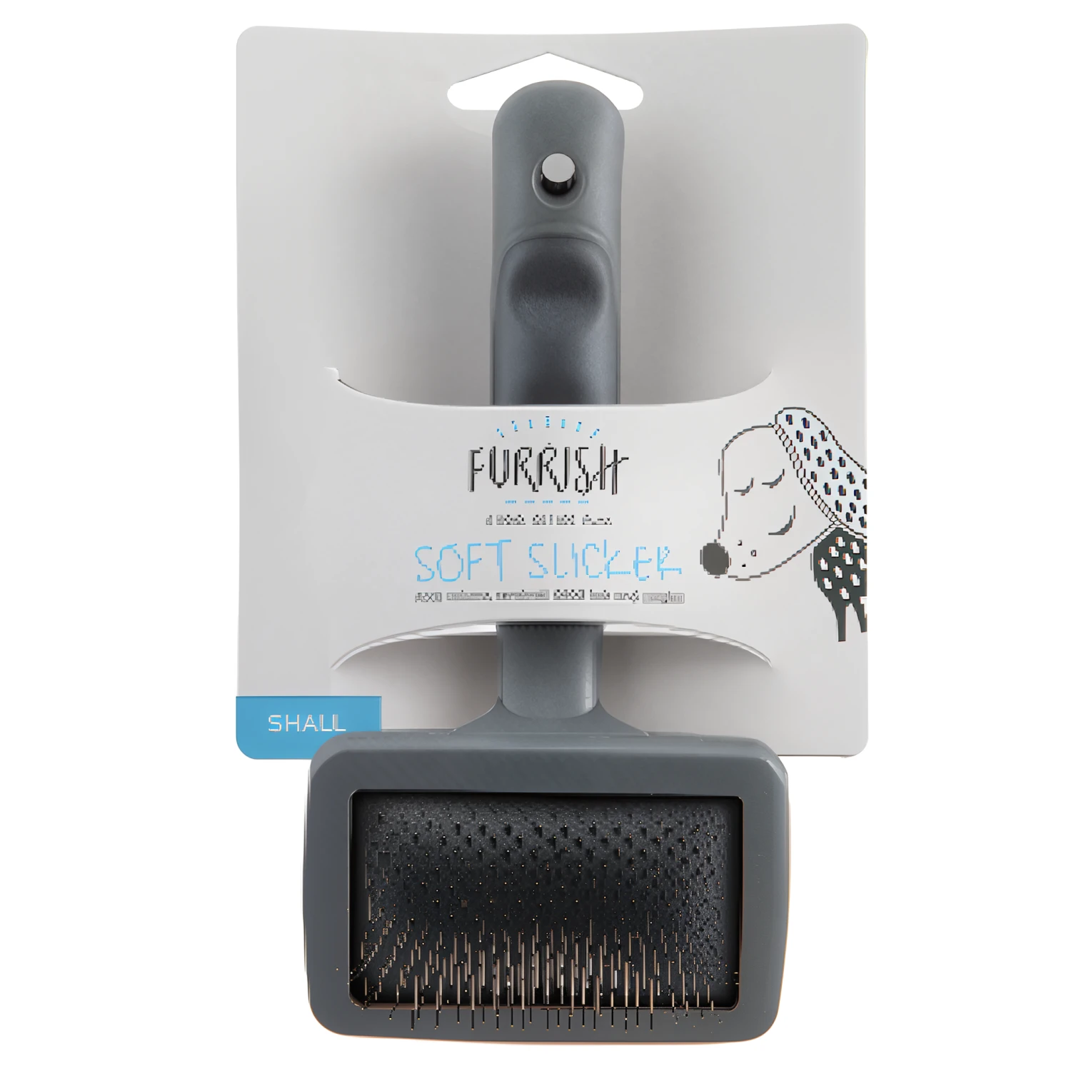 Furrish Soft Slicker Brush 3 Furrish Soft Slicker Brush