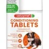 Vetzyme Dog Conditioning Tablets 100 Tub -Pet Care Supplies Store vetzyme 100 Petworld.ie