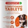 Vetzyme Dog Conditioning Tablets 240 -Pet Care Supplies Store vetzyme 240 Petworld.ie